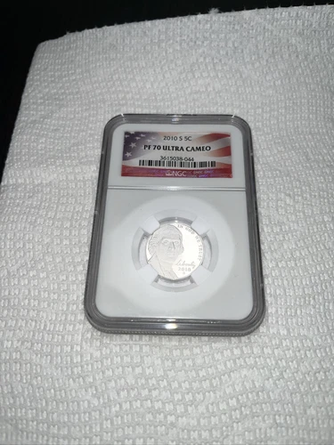 2010 S Jefferson Nickel PF70 Ultra Cameo NGC Certified