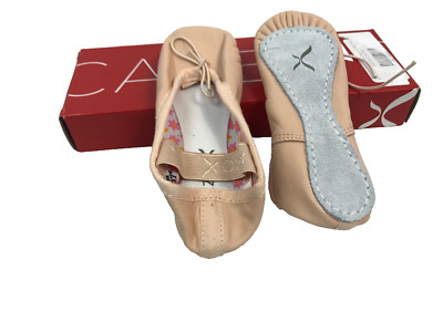 Capezio Girls Daisy Full Sole 205C Ballet Pink Shoes, Child 9.5N, New in Box