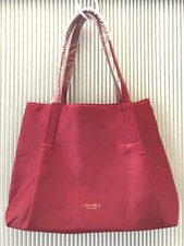 SHISEIDO WOMEN HANDBAG SHOPPING BAG/TOTE CRANBERRY RED BRAND NEW WITHOUT TAG