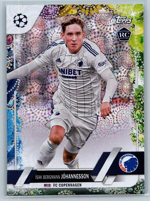 Ísak Bergmann Jóhannesson 2022-23 Topps UEFA Carnaval Edition Samba RC #189