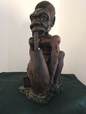 Statua Etnica In legno arte africana oggetti etnici statuetta legno etnico