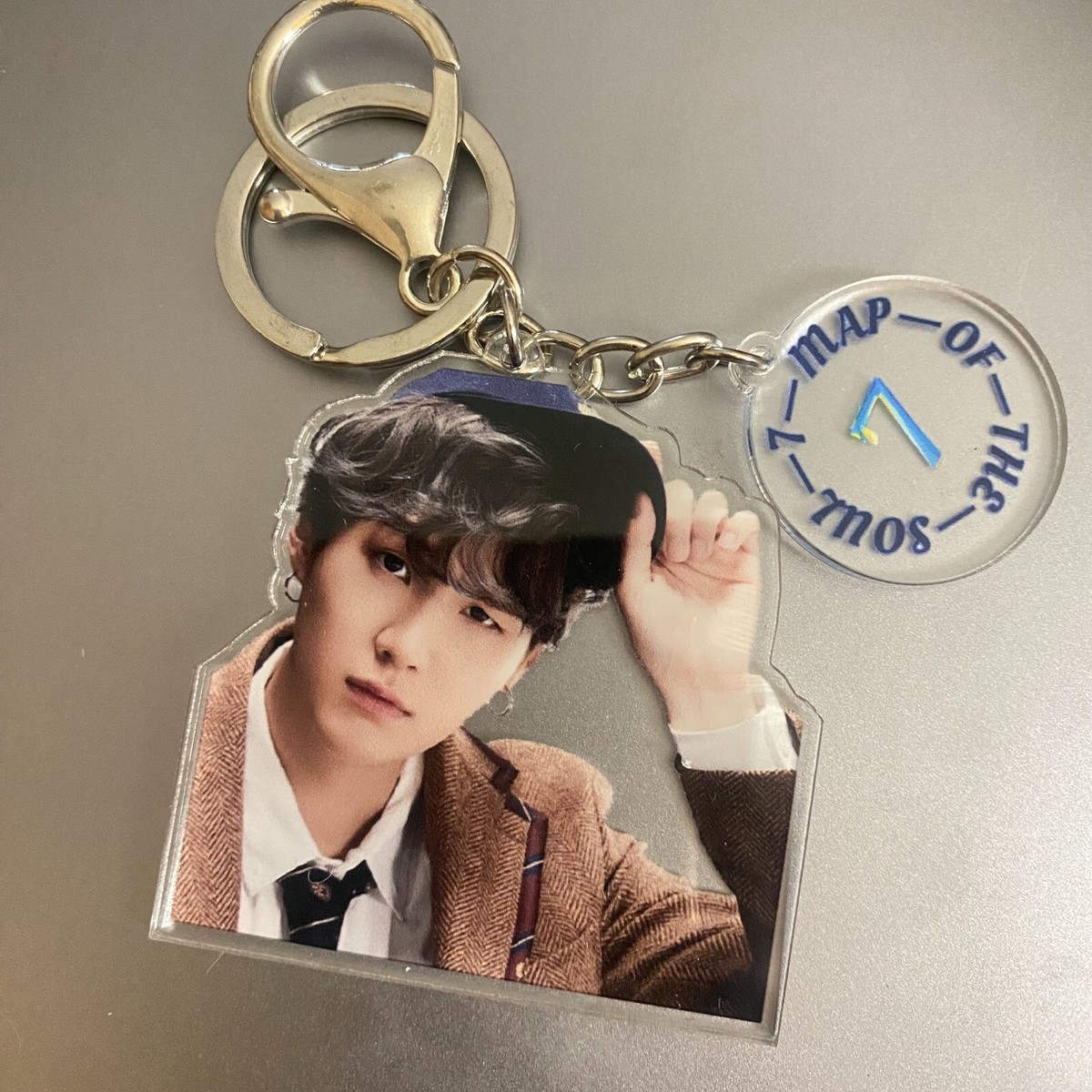 BTS Suga Acrylic Keychain Map of the Soul Version