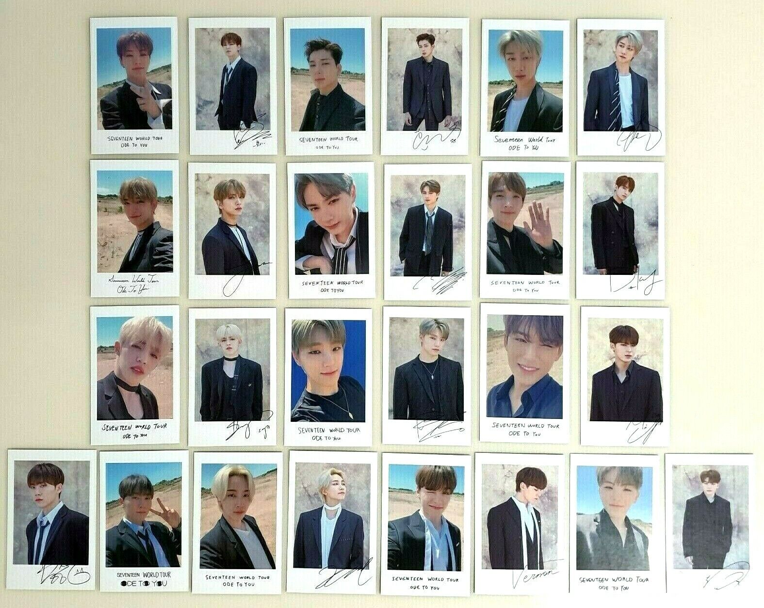 Seventeen Ode to You Polaroid Photo Card Official Photocard /Full in Stock  /Kpop