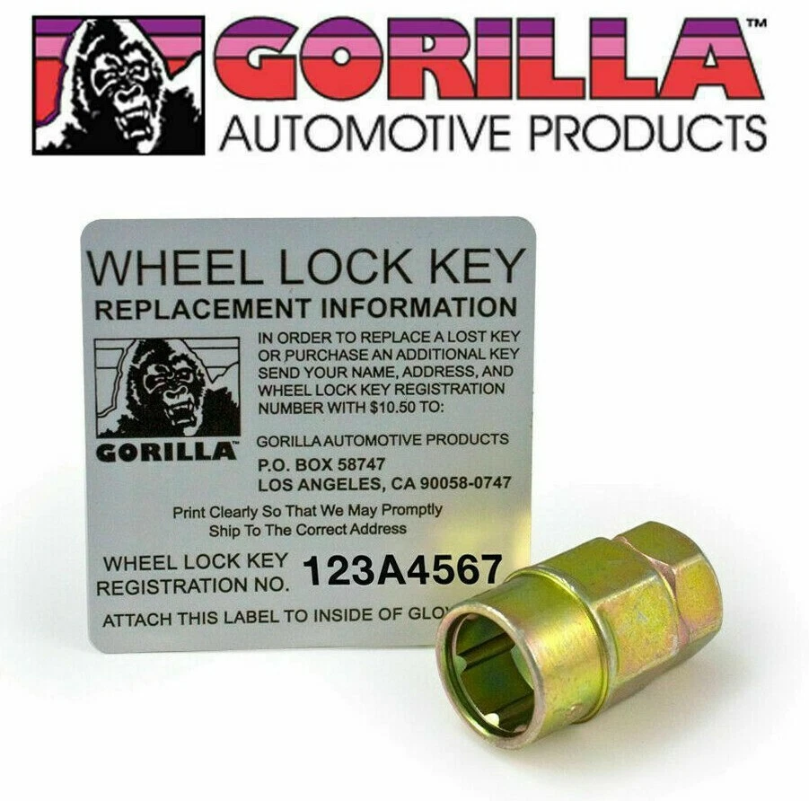 Cerraduras de rueda Gorilla Guard cromadas 14 mm x 2,0 bulto dúplex bellota tuerca 66601 Foto 4 de 4