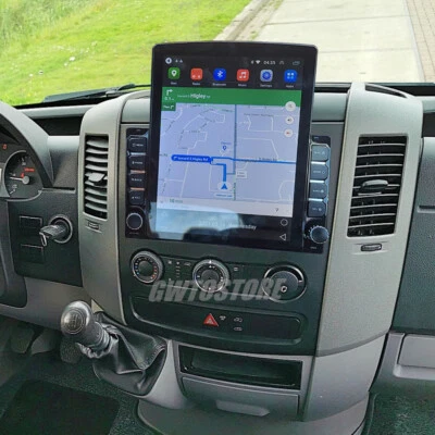 VORALLY 4+64G For 2007-2018 Mercedes Benz Sprinter Headunit Radio Android14 Carplay GPS