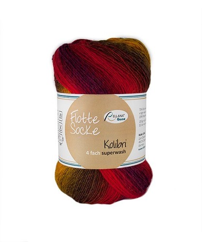 "Rellana Flotte Socke Socken-,Schal- und Tuchgarn 4fach "Kolibri" (76,00/kg) - Picture 38 of 49