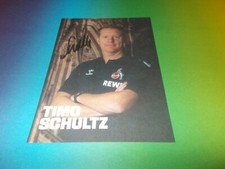 Timo Schultz 1.FC Köln Saison 23/24 signiert signed Autogramm Autogrammkarte new