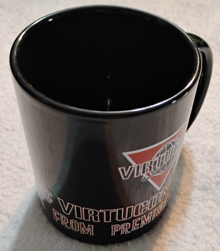 1999 Virtucon Austin Powers Dr Evil Coffee Mug New Line Productions - Picture 4 of 7