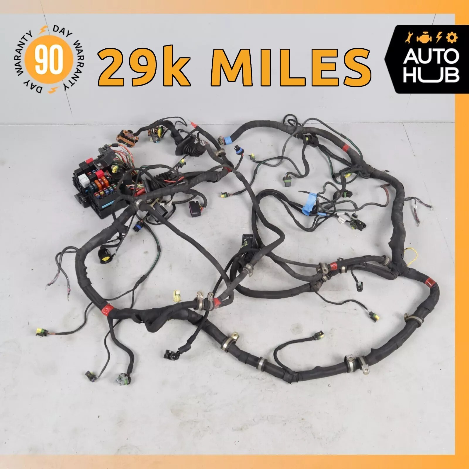 05-07 Maserati Quattroporte M139 Engine Motor Bay Wire Harness Fuse Box OEM 29k