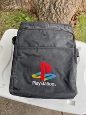 Vintage PLAYSTATION 1 PS1 COOLER TRAVEL GAMER BAG With Shoulder Strap