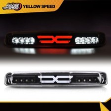 Fit For 99-07 Silverado Sierra 3rd Tail Brake Light Cargo Lamp Black Housing