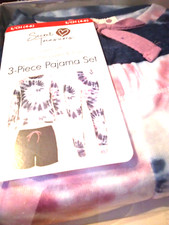New In Box. Girls Size 4-6X. 3 Piece Pajama Set. Long Pants, Long Sleeve Top.