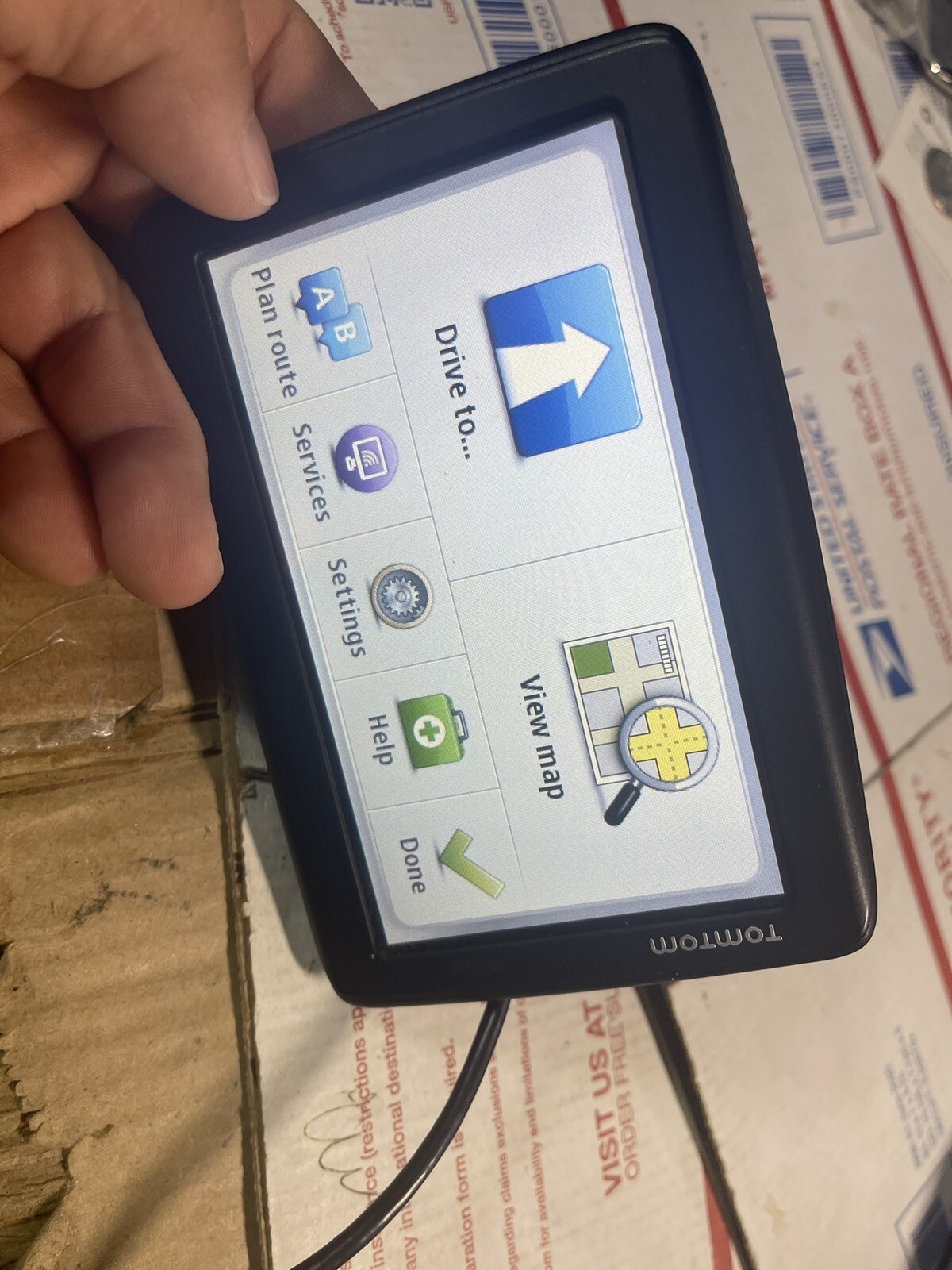 TomTom GPS Via Unit Model 4EN52 Z1230, SNBQ5186A92304. eBay