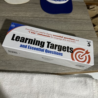 Learning Targets and Essential Questions 5 Cards Flash Cards