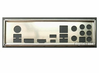 OEM I/O Shield For MSI MPG Z390 Gaming Edge AC Backplate IO
