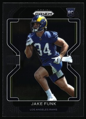 2021 Panini Prizm Jake Funk Rookie Los Angeles Rams #402