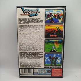 Virtual On Cyber Troopers Video Game Sega Saturn Pal Multilingual Ita Complete Eur