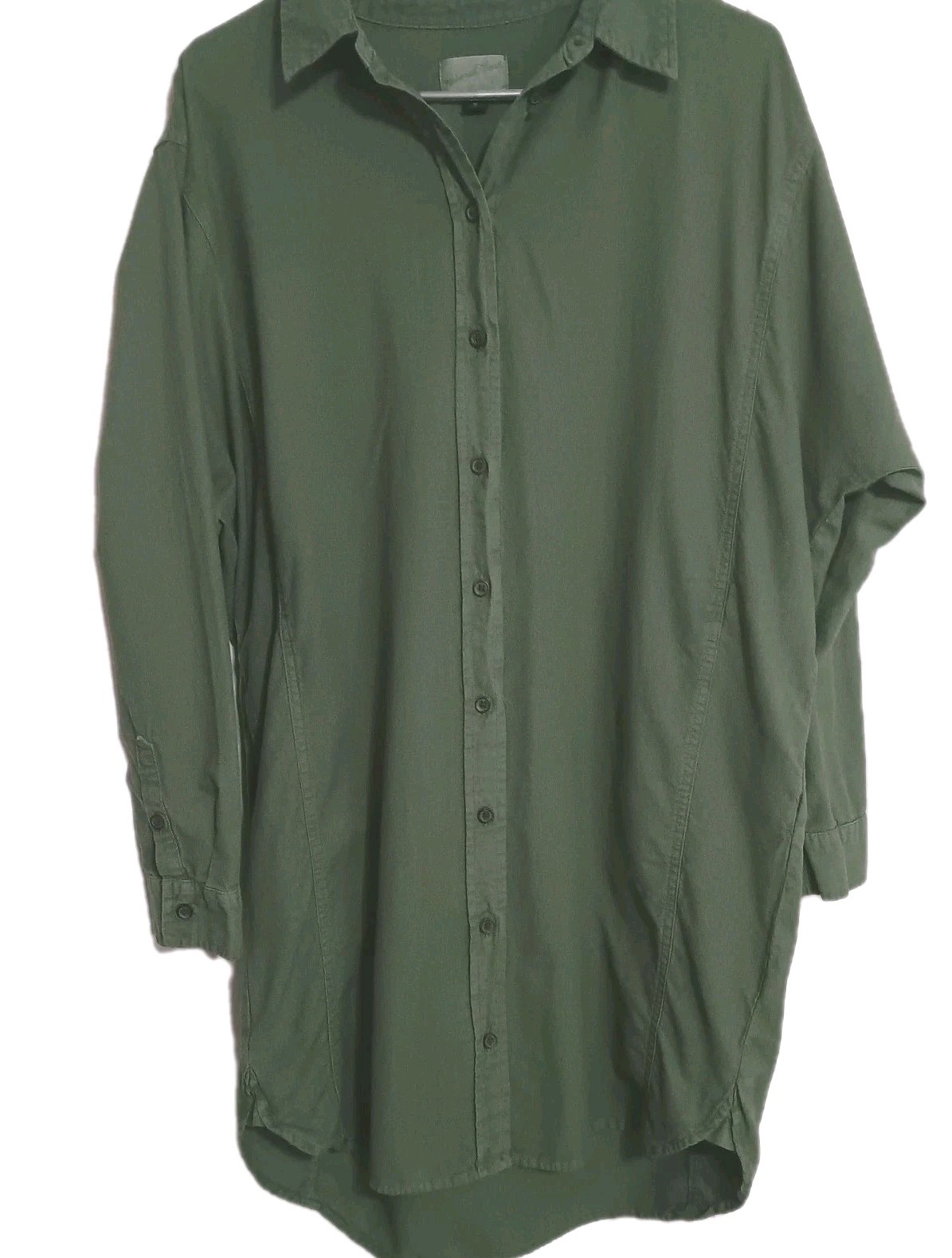 Universal Thread Green Long-sleeve Button-up Shir… - image 1