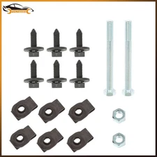 For Camaro 1967-1981 Front Leaf Spring Bracket Mounting Eye Bolts J-Clips