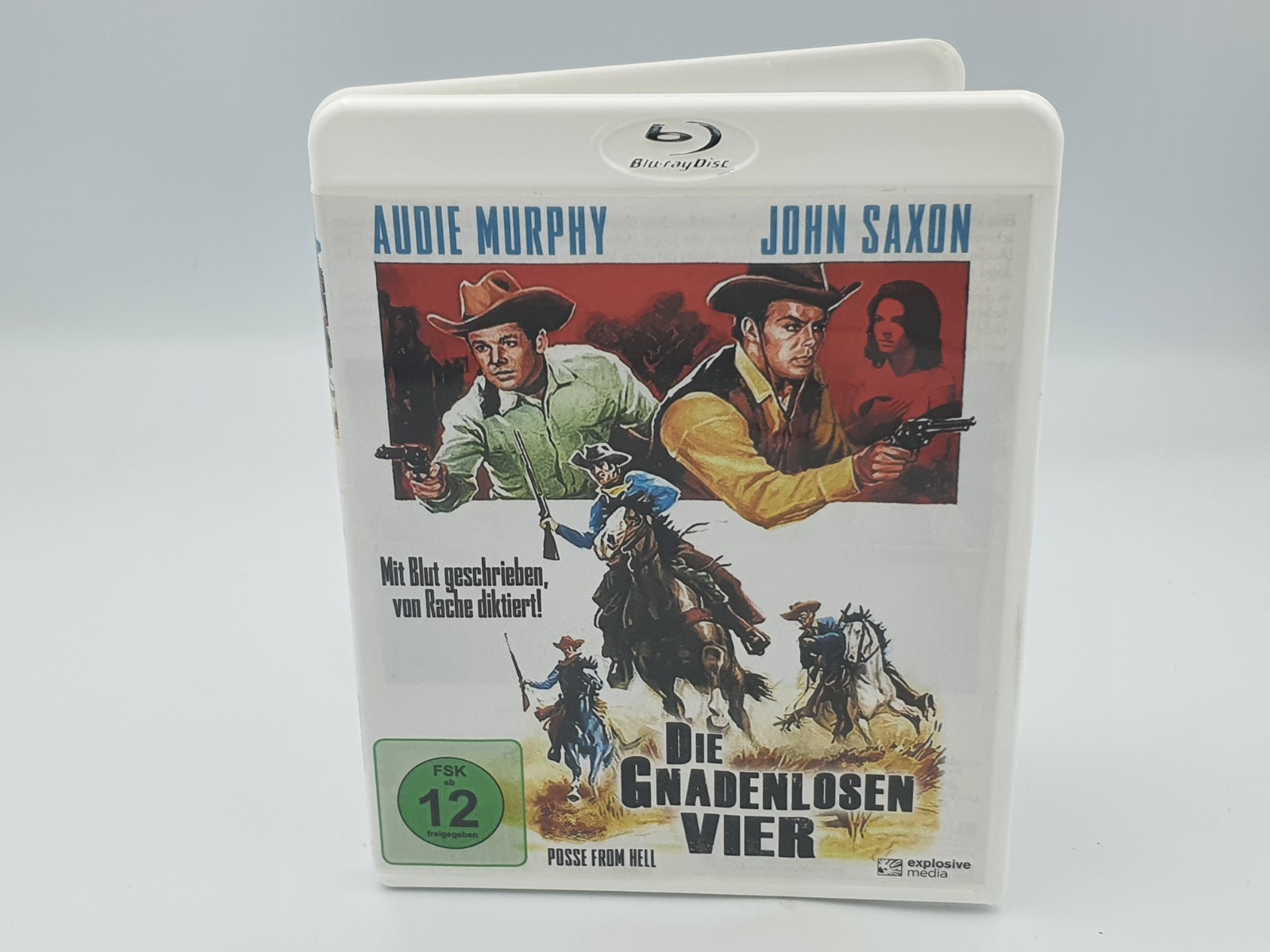 Posse From Hell Bluray German Import Audie Murphy John Saxon