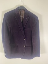 Lauren Ralph Lauren Corduroy Sport Coat Blazer Mens Size 44R EUC