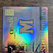 2002 Topps Tribute Milestone Materials Joe Cronin Game-Used Bat Red Sox