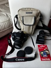 Canon EOS 4000D DSLR Camera with 18-55mm Lens, Charger, Battery, Bag, SD Card