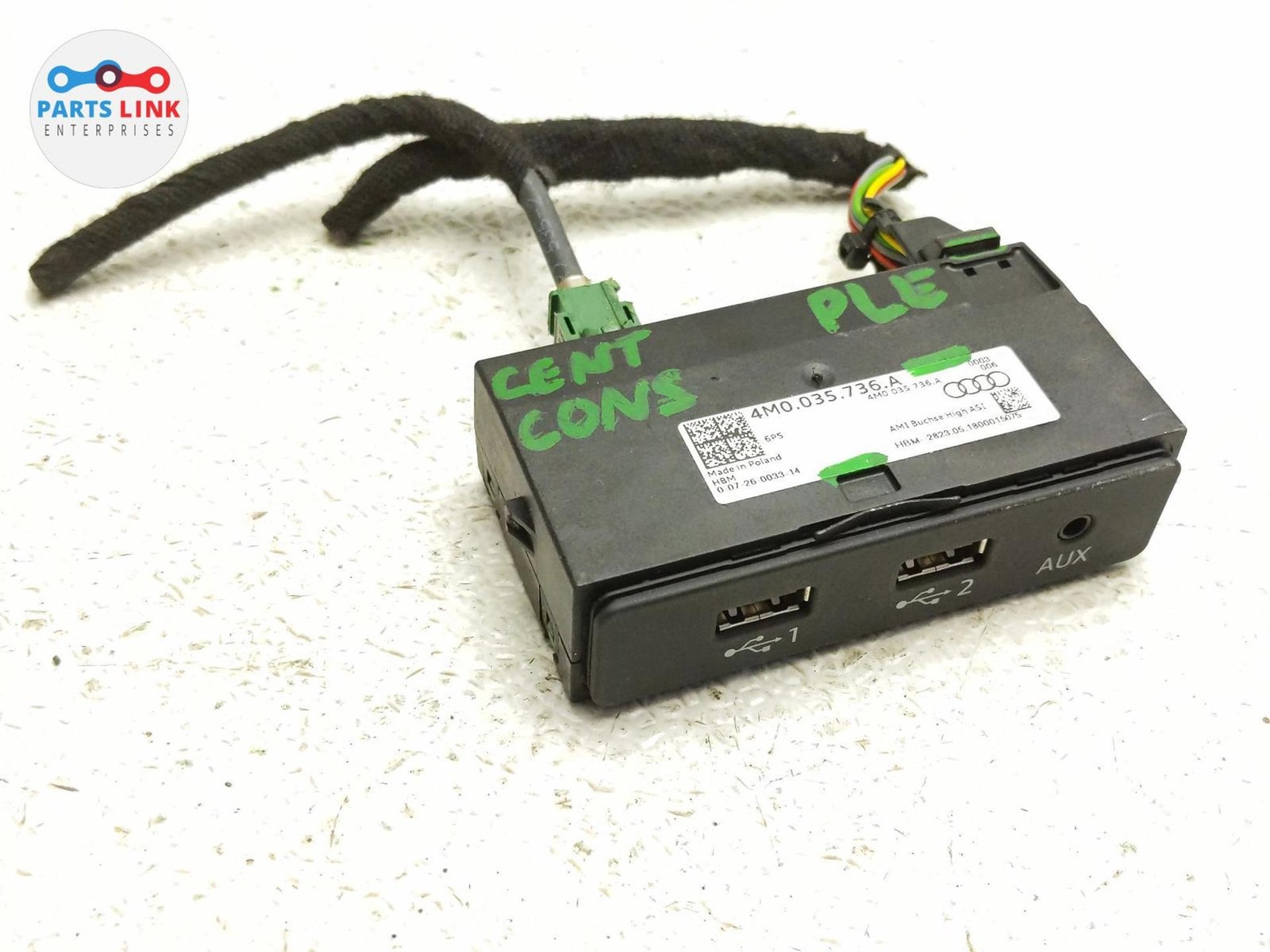 Bentley Bentayga 2016-2020 Usb socket