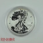 2021-S Type 2 Reverse Proof 1oz American Silver Eagle Capsule Only - 116720
