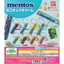 Mentos Miniature Charm [9 Types Set Full Complete] Gacha Gacha Capsule Toy