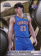 Marketplace image: 2025-26 Topps Chrome Black Brooks Barnhizer RC Superfractor 1/1 #144 OKC