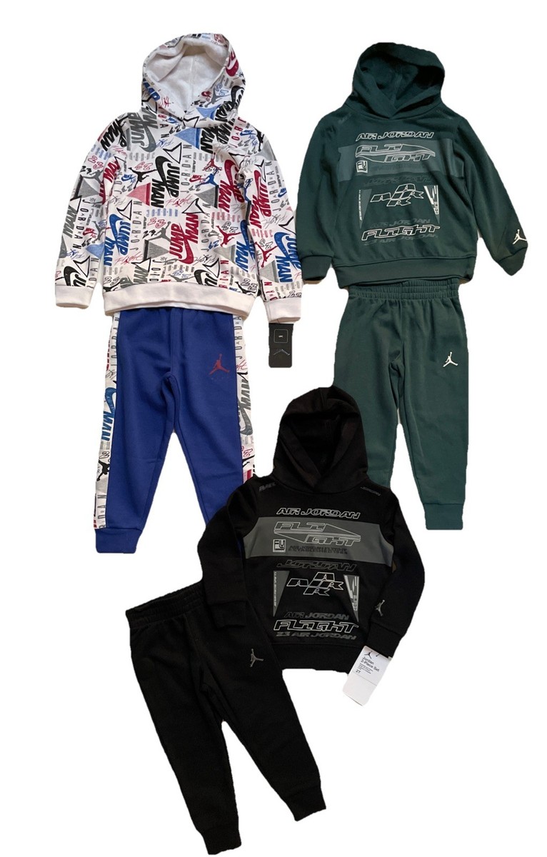 Air Jordan Sweatsuits, Baby/Toddler Boys 2-3 PC Sets; Sizes 9M-4T