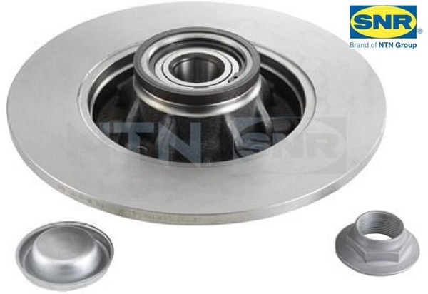 2X Bremsscheibe SNR KF159.54U 2 Bremsscheiben Hinterachse Hinten-image