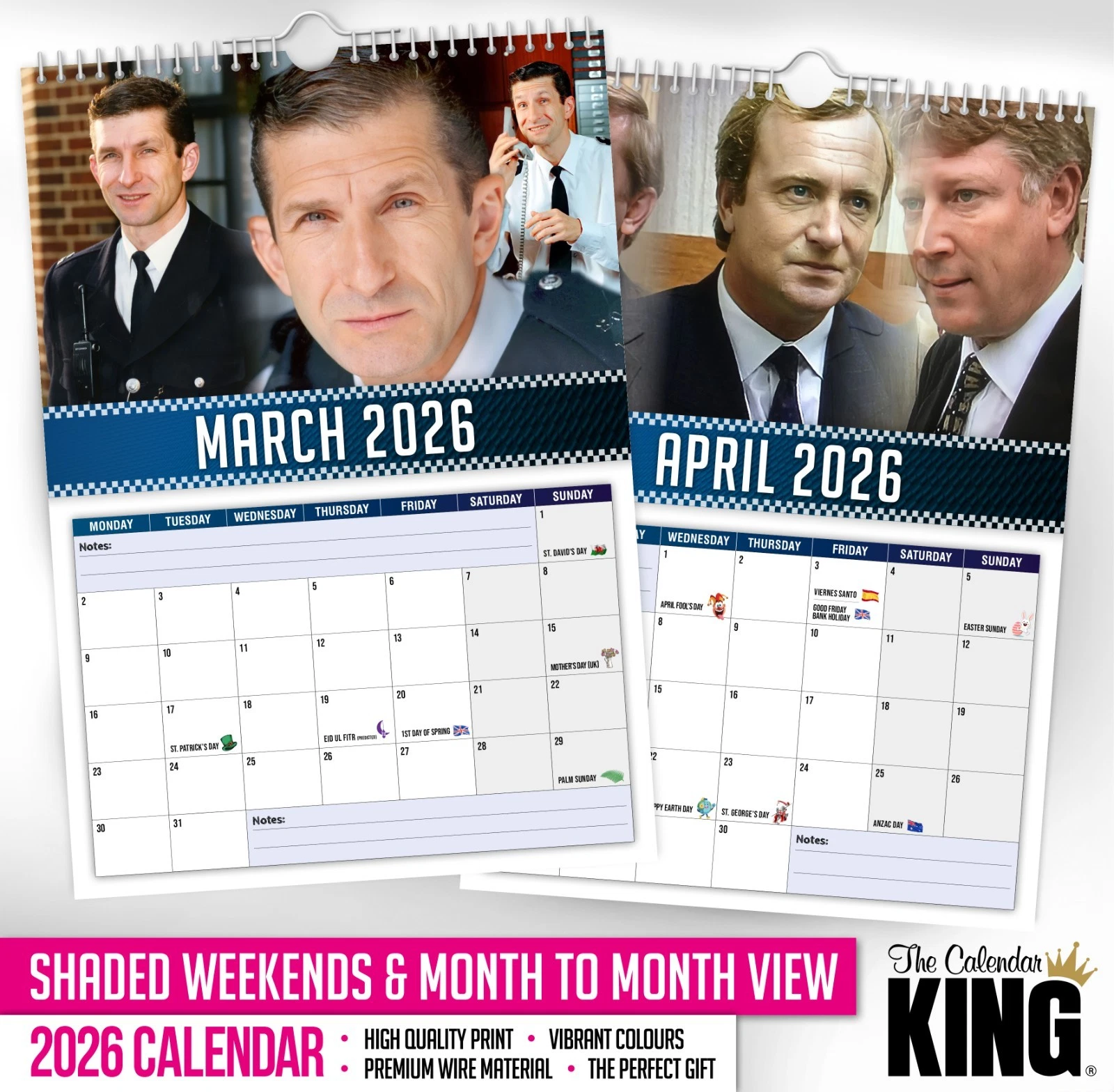 2026 Calendar - The Bill - Nostalgic / Gift / Present / Christmas