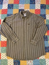 Carhartt Vintage Long Sleeve Button Up Shirt No Size Shown L-XL 