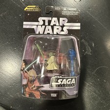 Hasbro 2006 Star Wars Attack Of The Clones The Saga Collection  019 Yoda 3.75