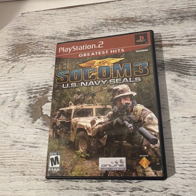 Sony SOCOM 3 U.S. Navy SEALs PlayStation 2 Greatest Hits Shooter NTSC-U/C M