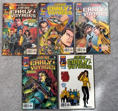 Bundle Of 5 Star Trek Early Voyages Marvel Comics  