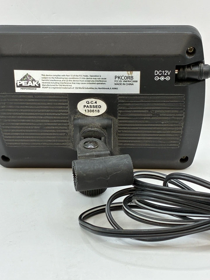 Peak Digital Wireless Back-Up Camera 4.3” Color LCD Monitor Only. No Camera - Image 3 of 4