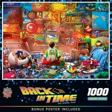 MasterPieces - Back in Time - Old School Play 1000 Piece Jigsaw Puzzle