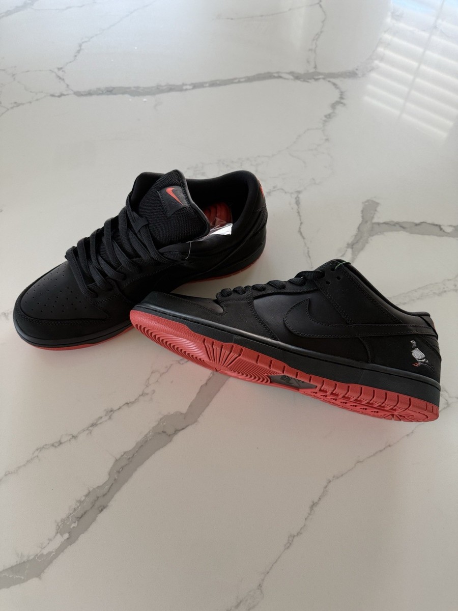 Size 11M/12.5W - Nike SB Dunk Low Black Pigeon Sz 11M W/ Release
