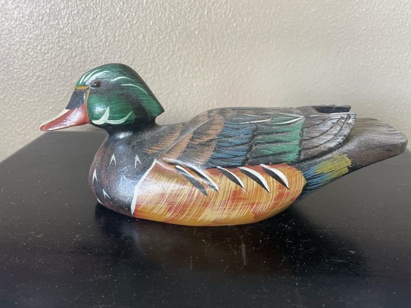 Vintage wood duck decoy antique