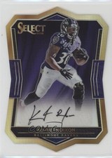 2016 Panini Select Rookie Die-Cut Auto /99 Kenneth Dixon #RDC-KD Auto 0f8