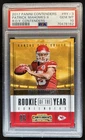 2017 Panini Contenders Patrick Mahomes II Rookie of the Year RC #RY-3 PSA 10