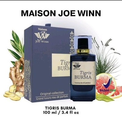 Tigris Burma by Maison Joe Winn 3.3oz EDP Unisex NEW SEALED Box