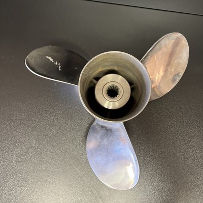 Solas 13 23P Spline Three Blade Stainless Prop Propeller Right Hand