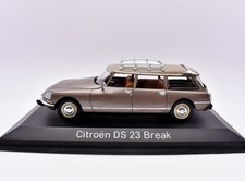NOREV Citroen DS 23 Break 1:43 Diecast Car Model in Display Case Brown