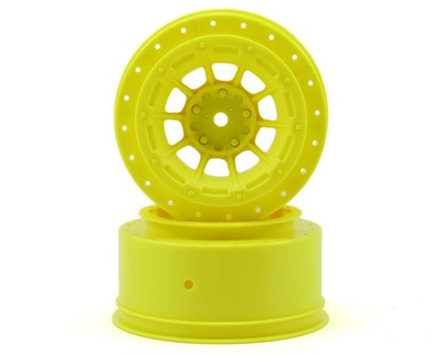 JConcepts 12mm Hex Hazard Short Course Wheels (Yellow) (2) [JCO3351Y]