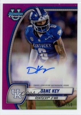 2024 Bowman U Chrome Prospect Fuchsia Refractor /150 Dane Key #PA-DKE Auto 0rr7