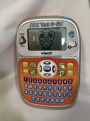 VTech ABC Text & Go Learning Toy Travel Handheld Kids Educational Game Works!